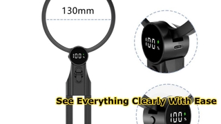 HD LED Magnifying Glass for Reading and Crafts